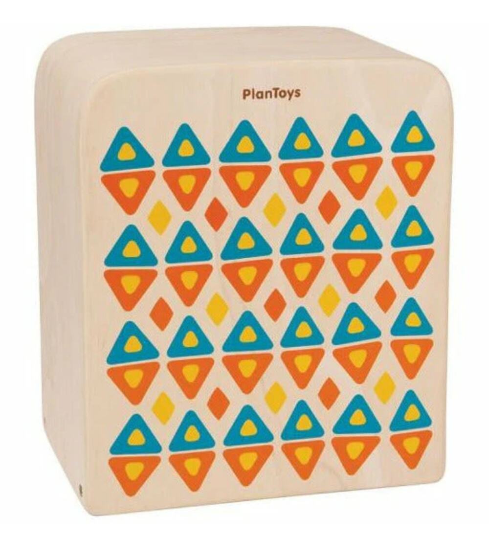 Plan Toys Rhythm Box II Wooden Cajon Drum